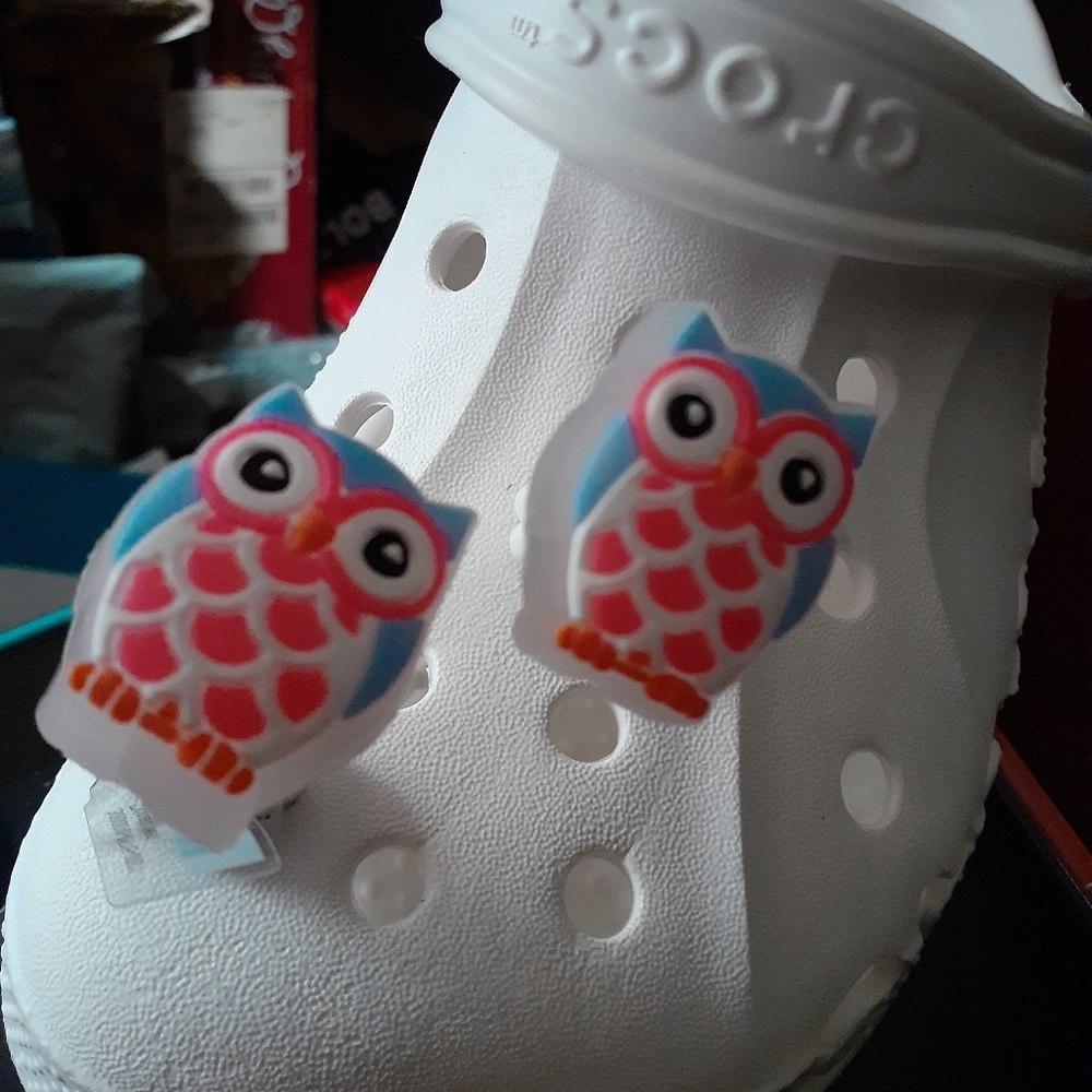 Crocs shoe charms 2 - 3D light up. NWOT